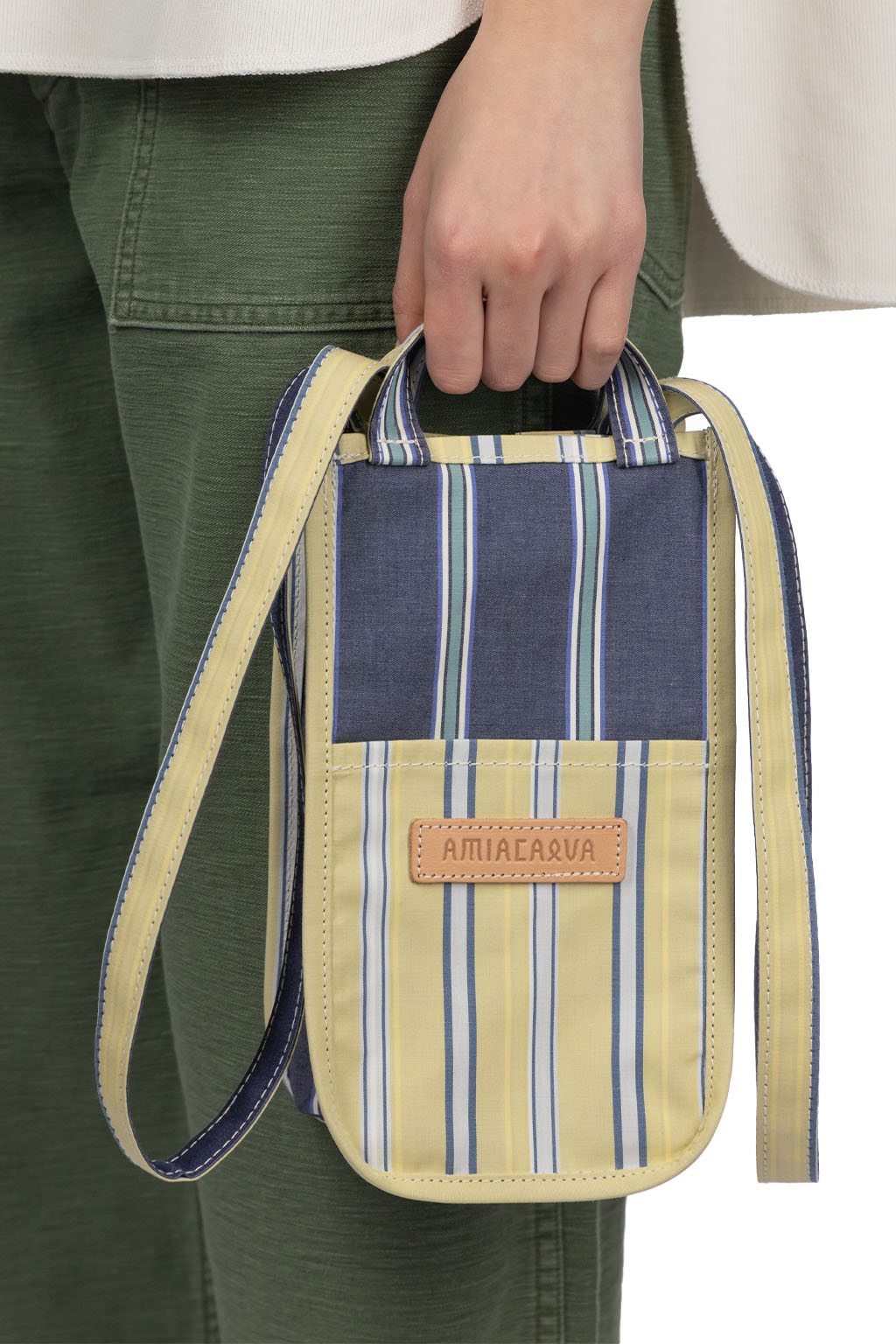 Amiacalva - Easy Bag S - Yellow Navy