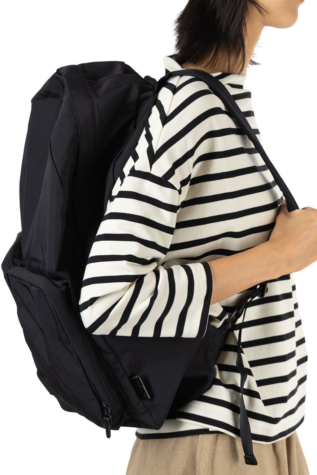 Amiacalva - Gabardine Backpack L - Black