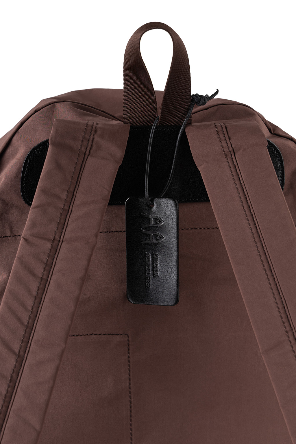 Amiacalva - Gabardine Backpack M - Bordeaux Brown