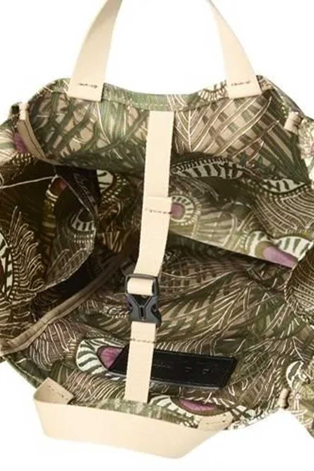 Amiacalva - Liberty Peacock Zippy Tote M - Jungle Green