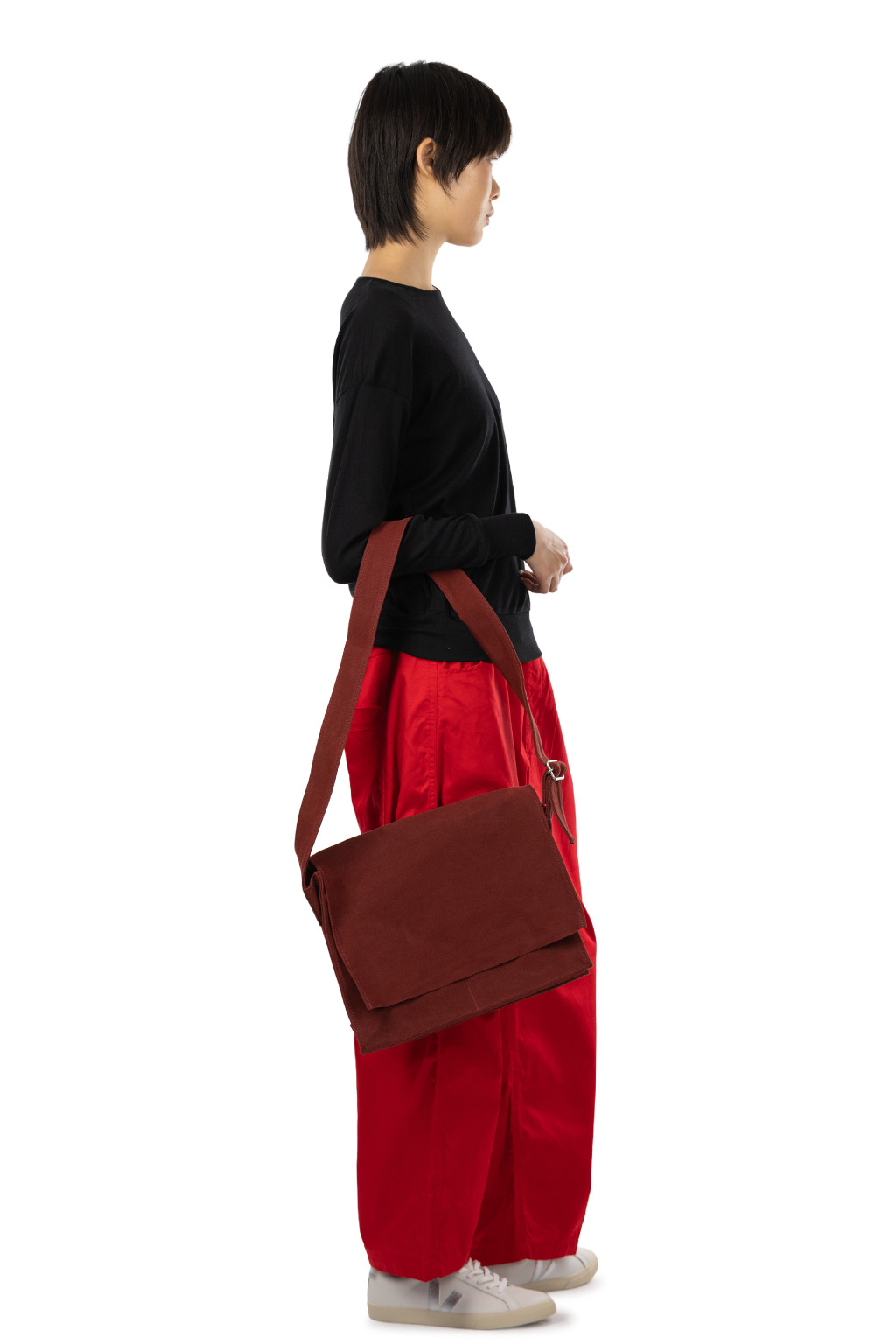 amiacalva Washed Canvas Shoulder Bag - Medium - 3 Color Choices