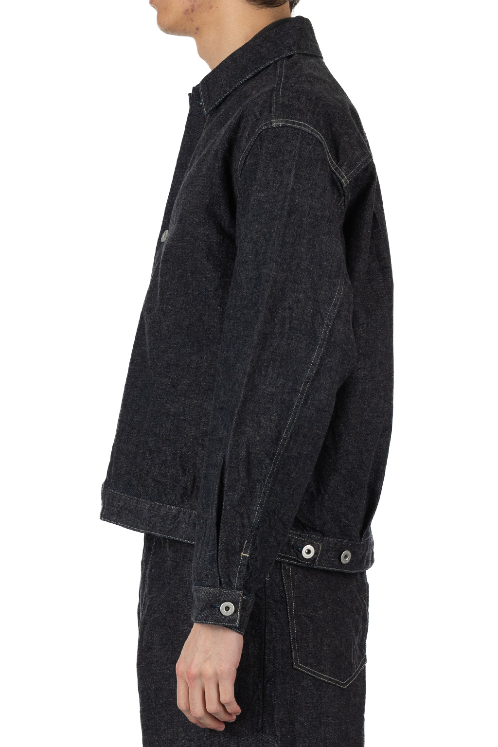 blurhms - 12.9oz Denim Proto Jacket - Indigo