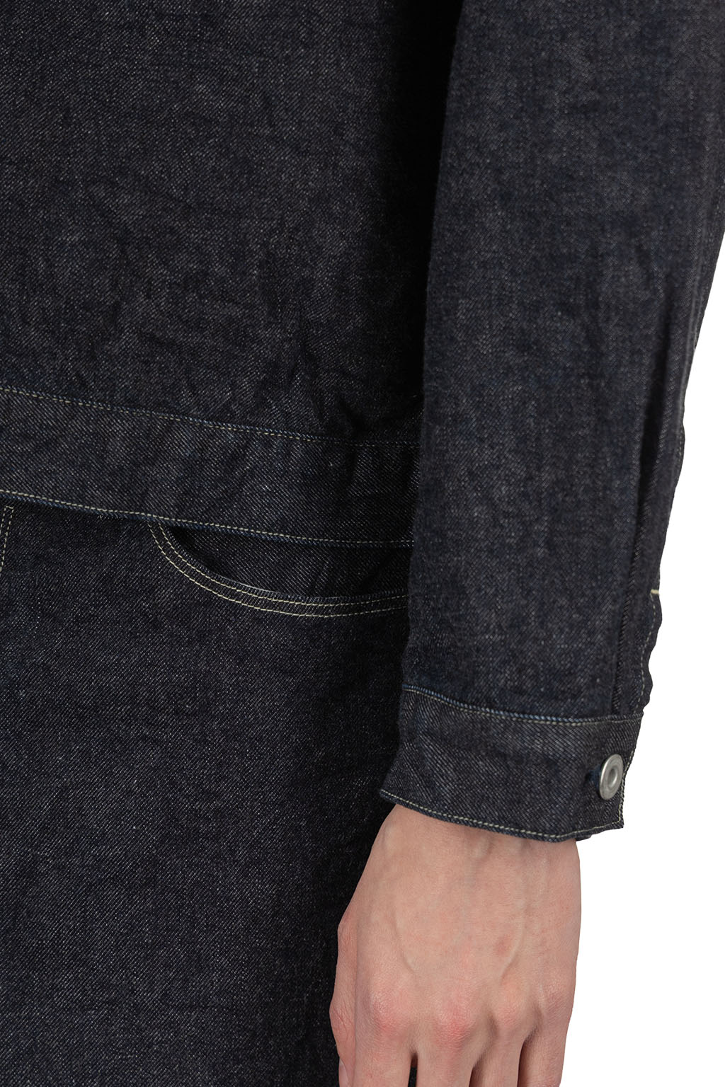 blurhms - 12.9oz Denim Proto Jacket - Indigo