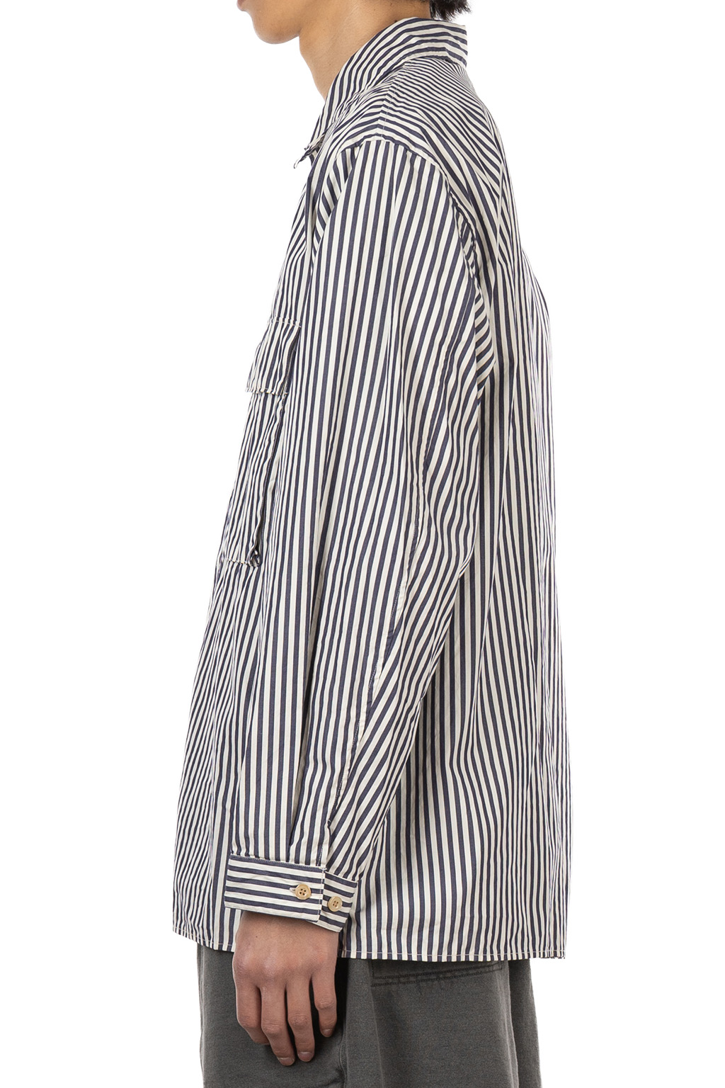 blurhms - Stripe Military Shirt