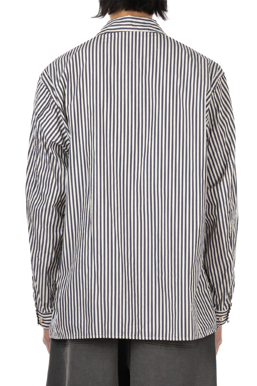 blurhms - Stripe Military Shirt