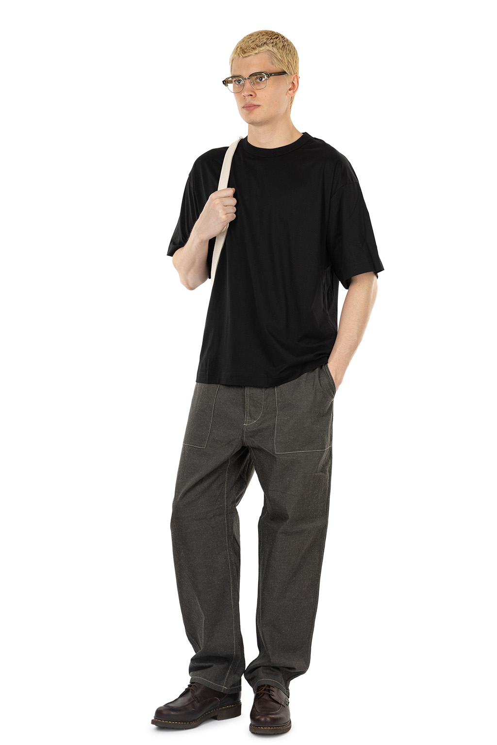 Markaware - Comfort Fit Tee - Organic Giza 80/2 Knit - Black