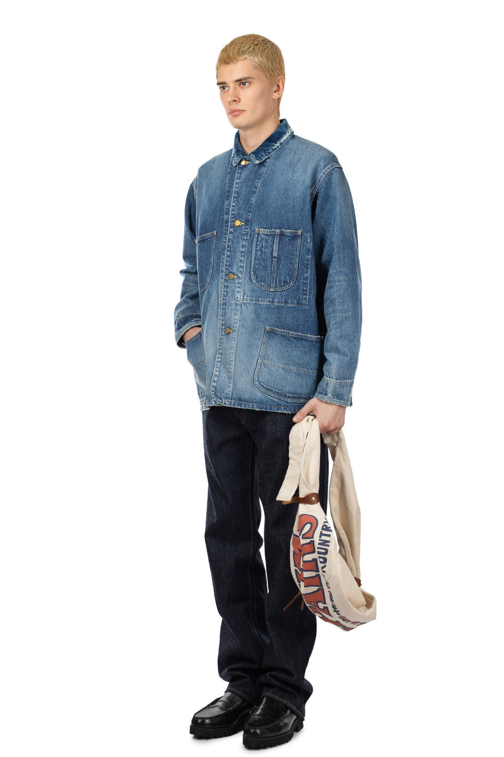Markaware - Coverall Jacket 13.5oz Selvedge Denim - Used Washed