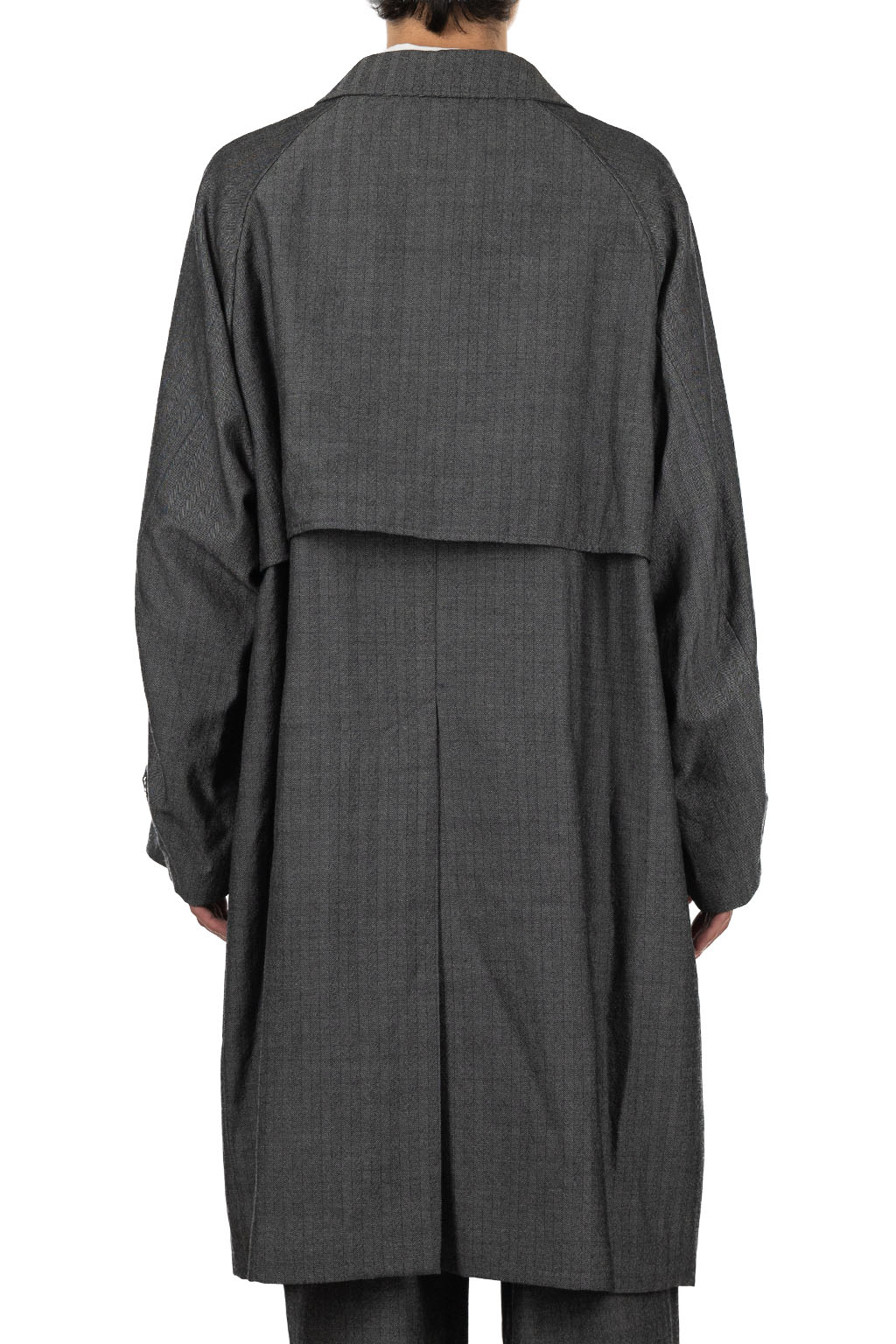 Markaware - Raglan Sleeve Coat - Herringbone