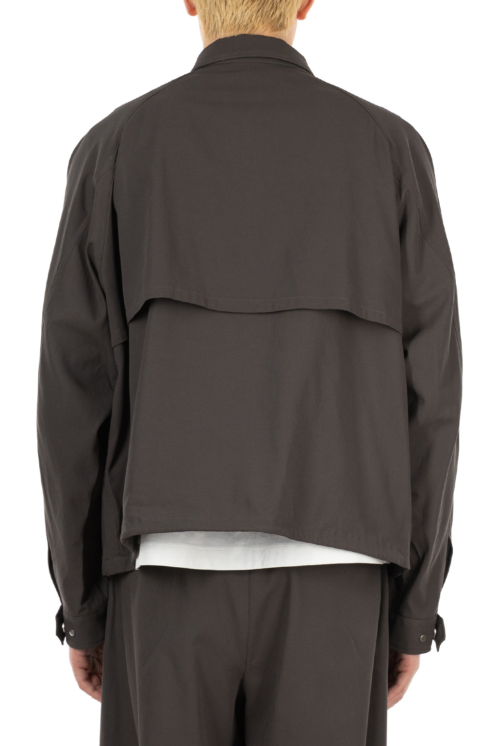 Markaware - Short Field Blouson - Cotton Voile Yarn Twill - Charcoal