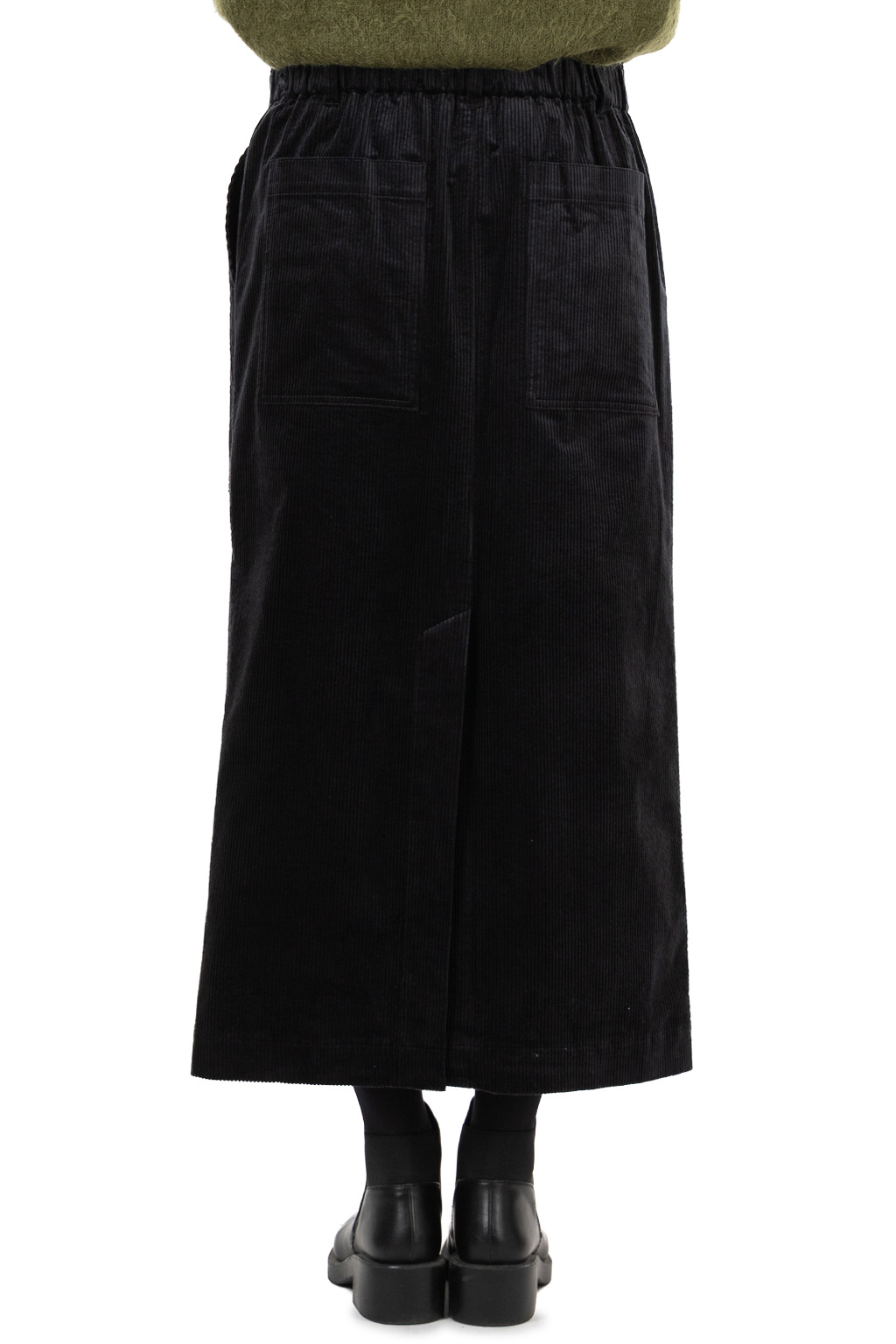 nicholson & nicholson - DONA Corduroy Skirt - Black