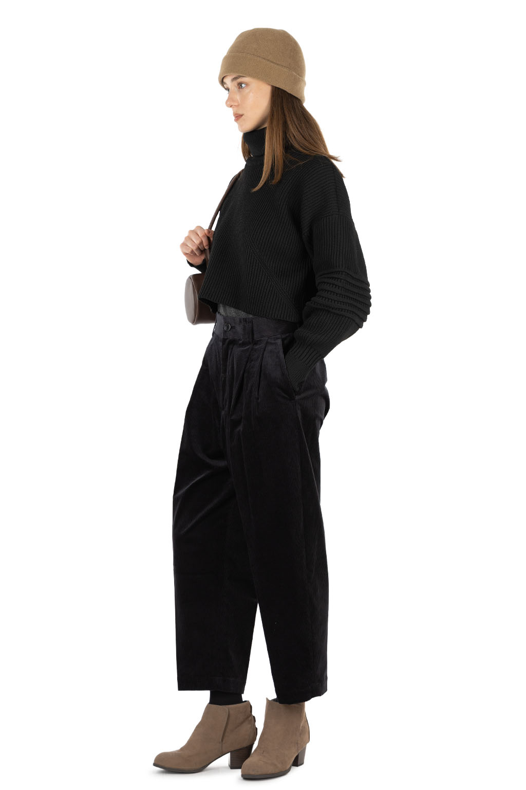 nicholson & nicholson - LENO Corduroy Pants - Black