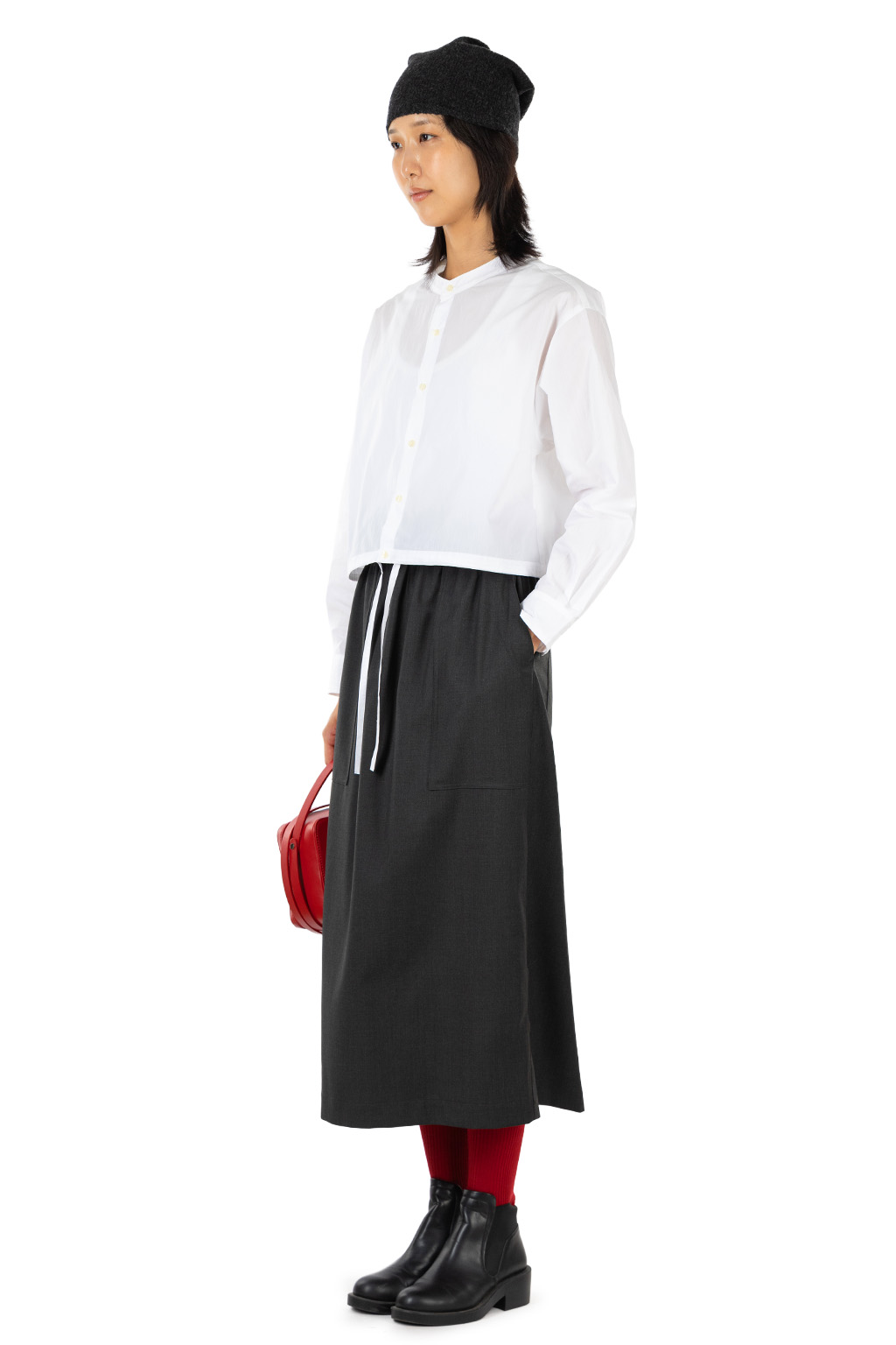 nicholson & nicholson - LUCY - Washed Cotton - WHT