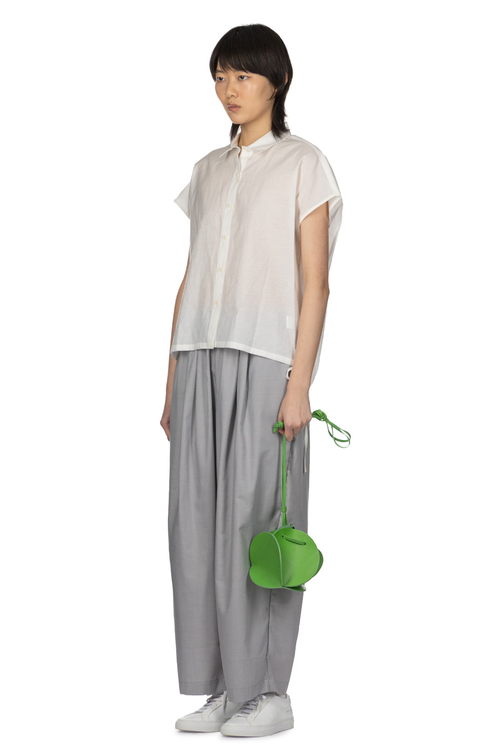 nicholson & nicholson - TENDER-SILK Top - White