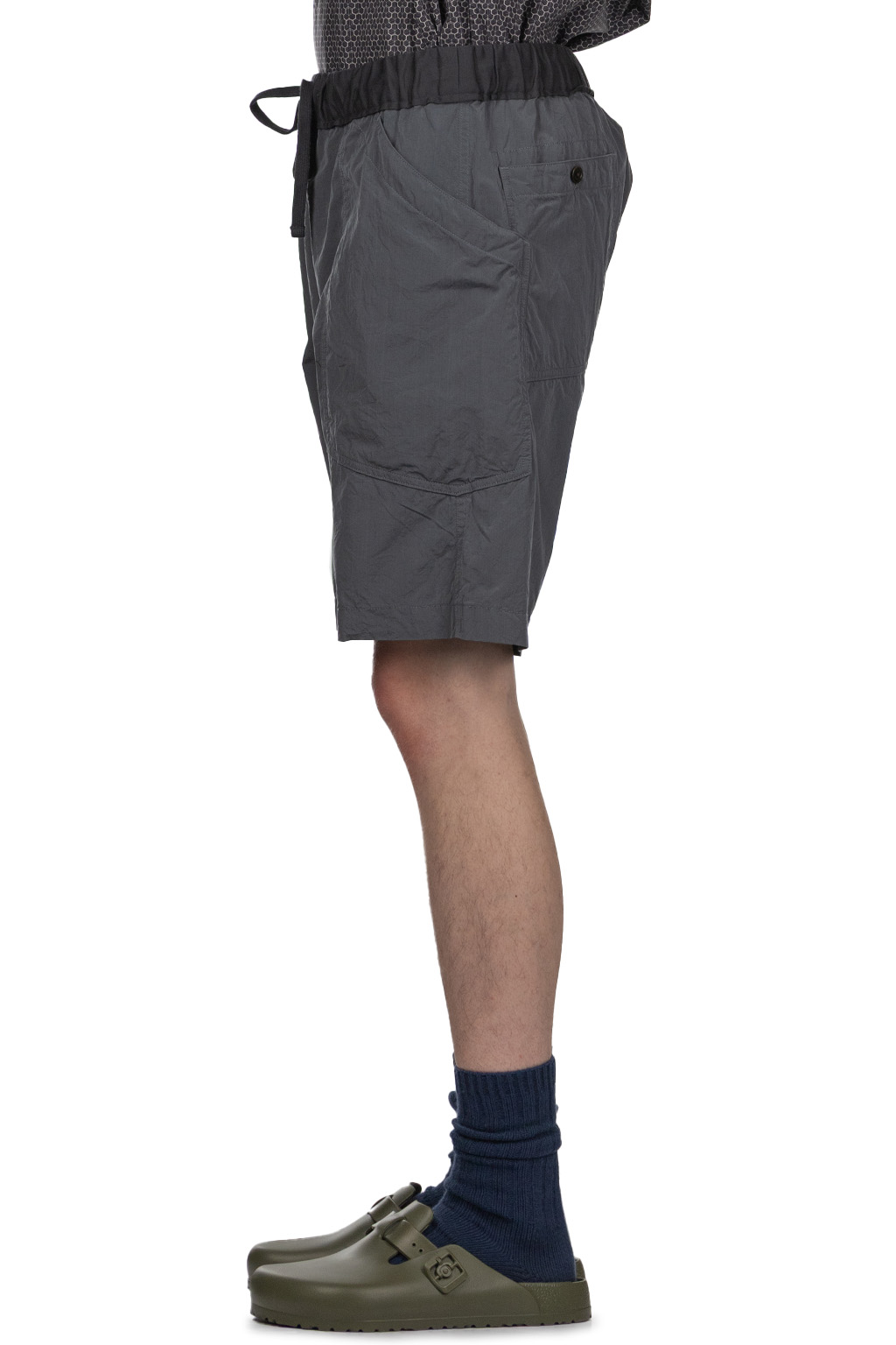ts(s) -  Loose Fit Shorts- Charcoal