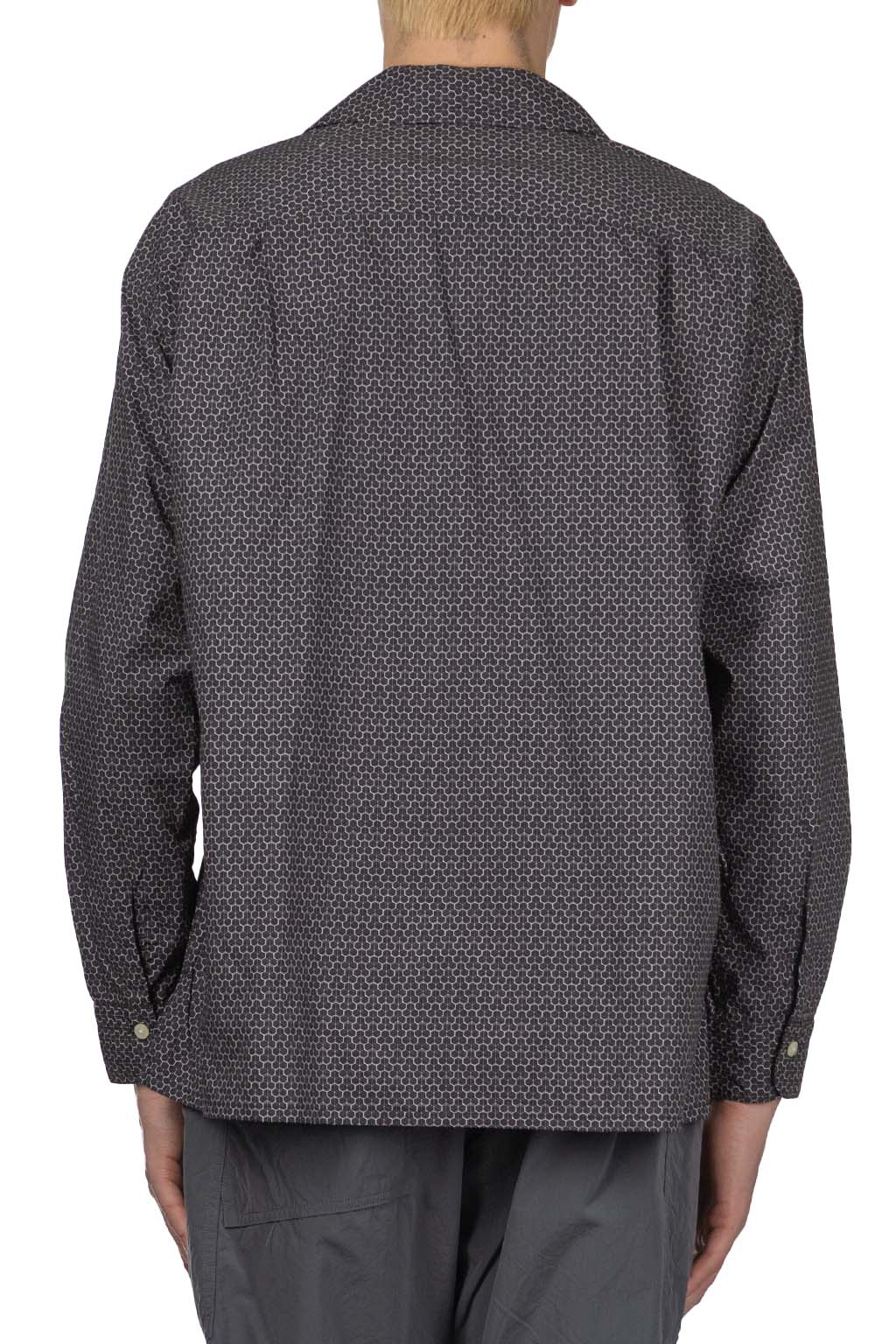 ts(s) - Round Flap Pocket Shirt - Black