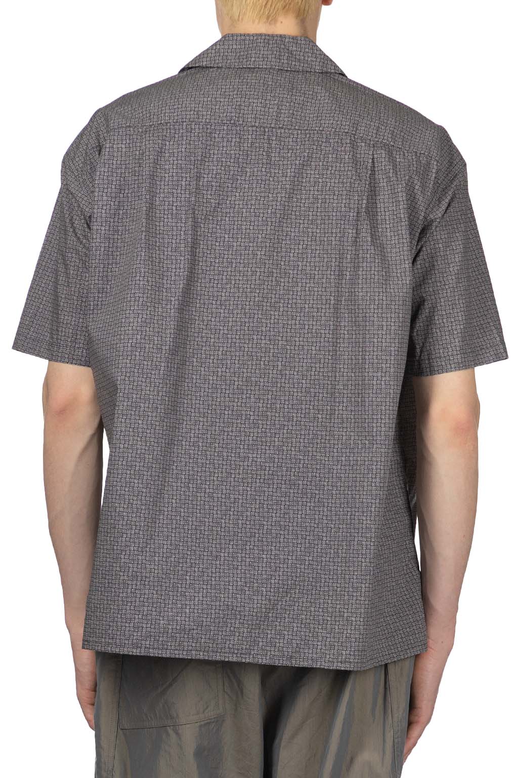 ts(s) - Round Flap Pocket Short Sleeve - Grey